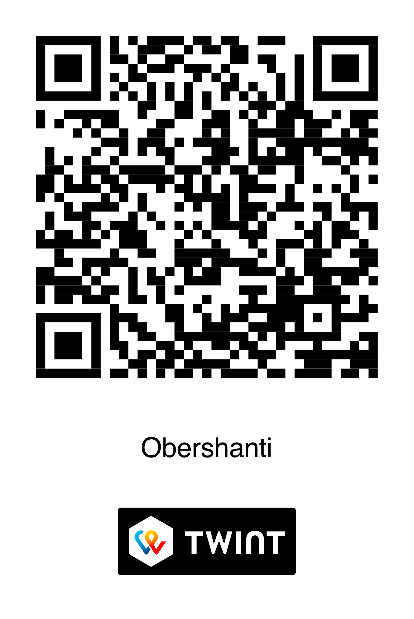 Twint QR code